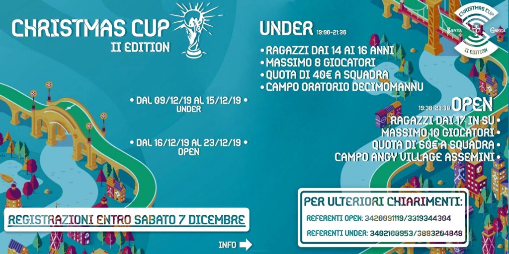 Locandina Christmas Cup 2019